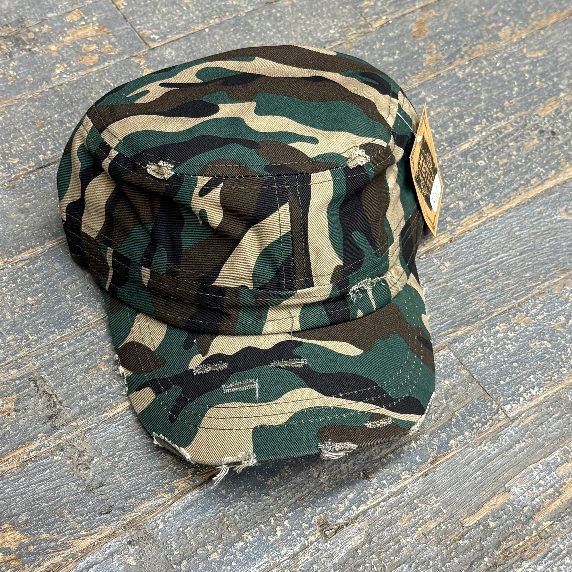Military Cadet Cap Army Camo Ball Cap