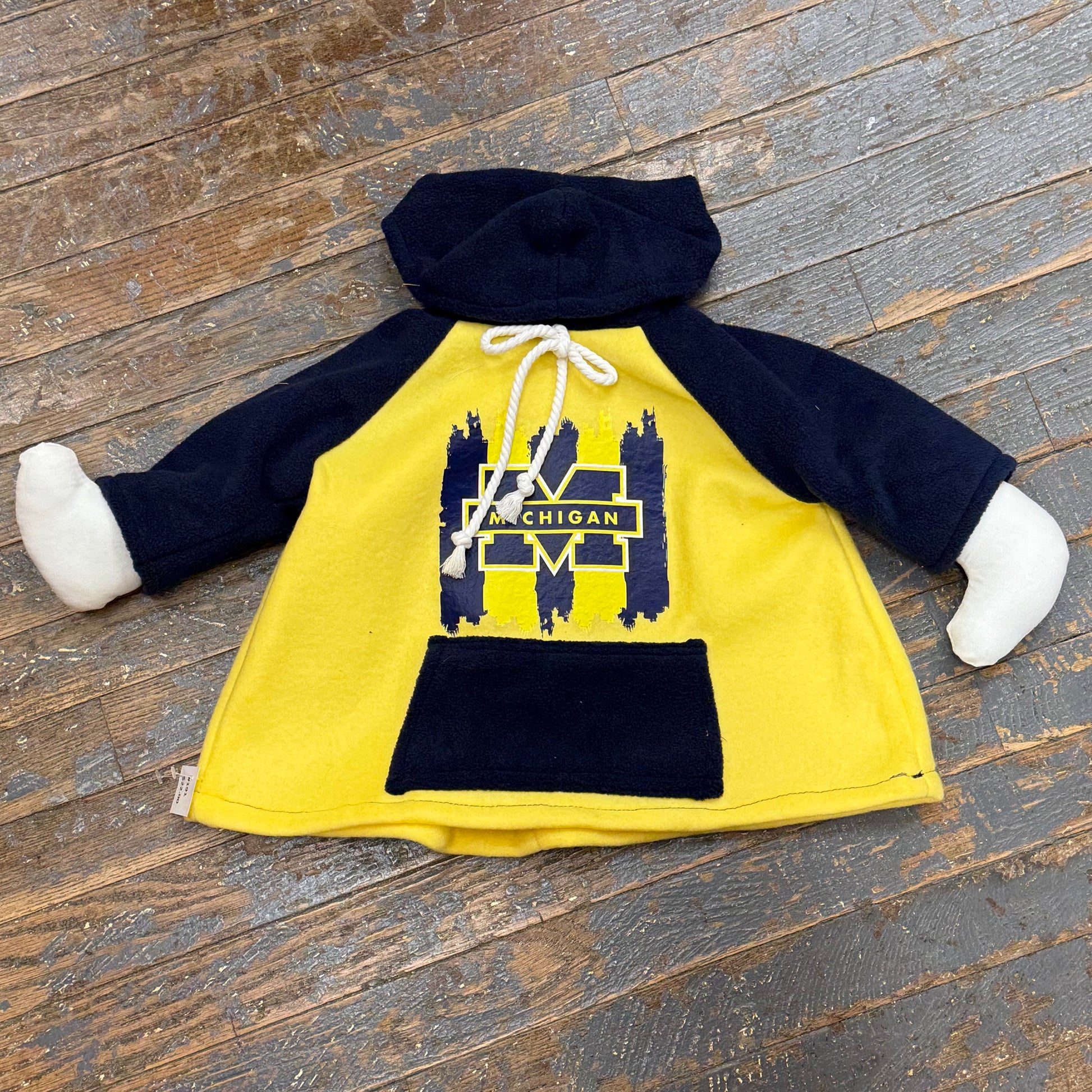 Goose Clothes Complete Holiday Goose Outfit Michigan Wolverines Football Hoody and Hat