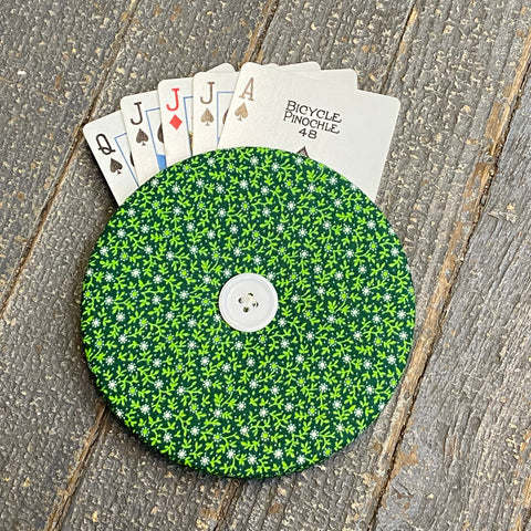 Card Game Playing Hand Card Holder Green