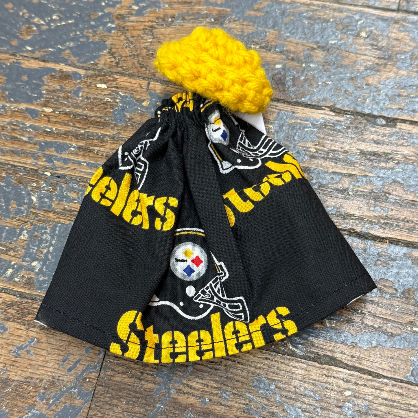 Goose Clothes 7" Complete Holiday Desk Goose Outfit Pittsburgh Steelers Shades