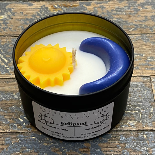 Eclipsed Sunshine Kisses Melt Bar Tin Candle