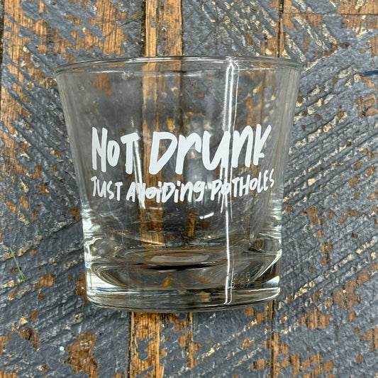 Whiskey Bourbon Glass Not Drunk Avoiding Potholes