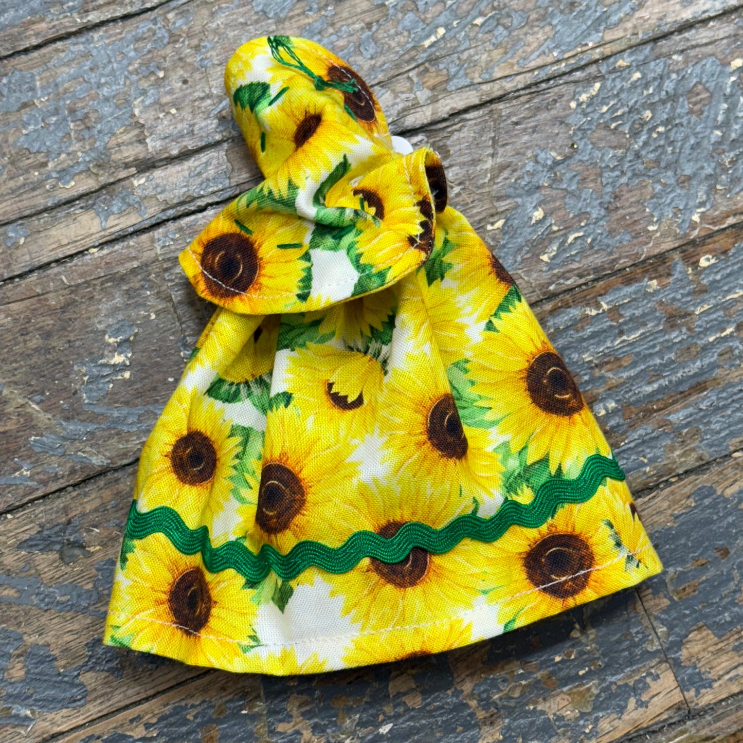 Goose Clothes 7" Complete Holiday Desk Goose Outfit Yellow Shades