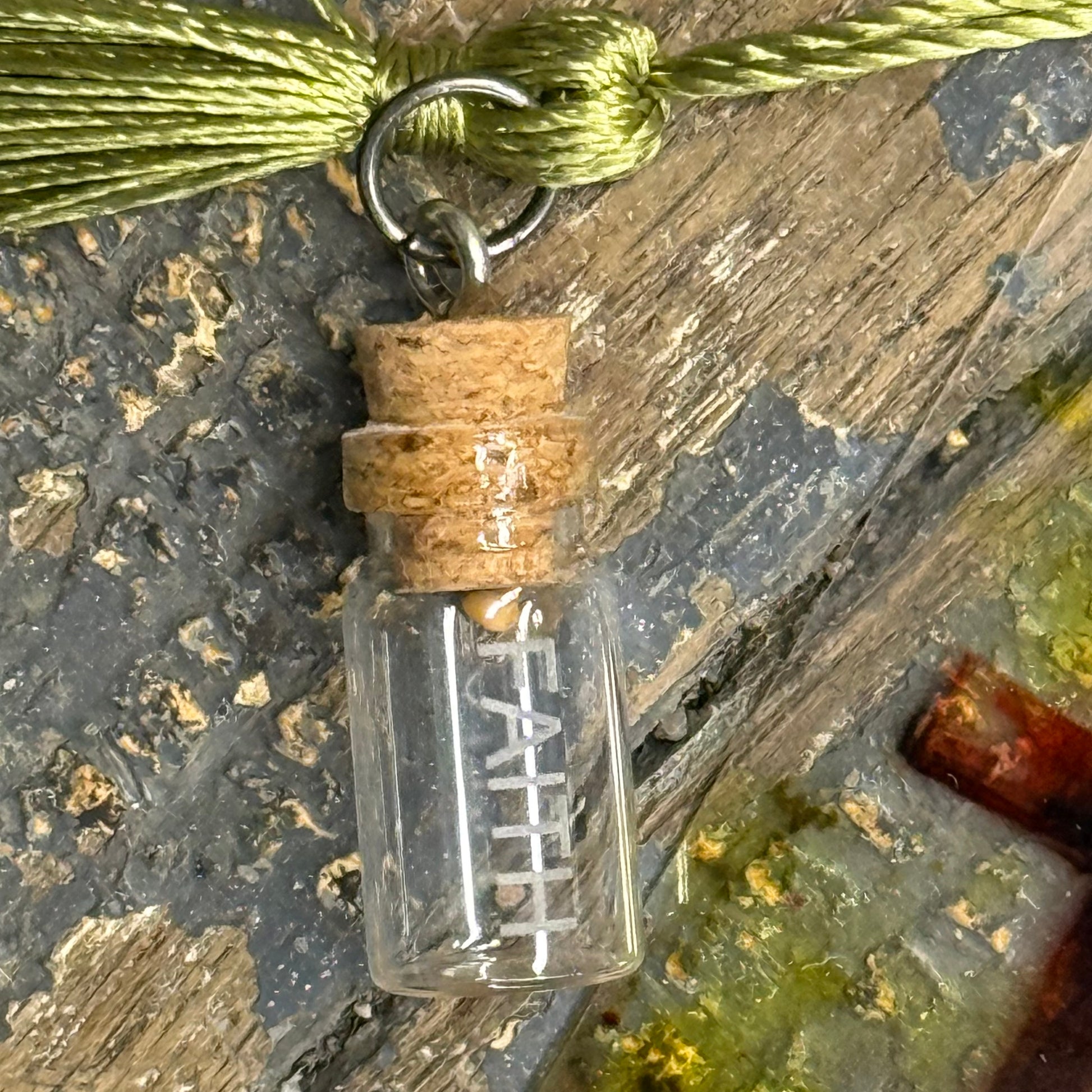 Mustard Seed Faith Tassel Bookmark Floral Cross