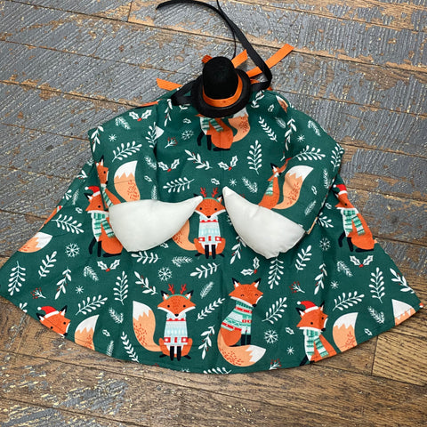 Goose Clothes Complete Holiday Goose Outfit Fox Top Hat Business Dress and Hat