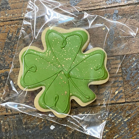 Edgewater Cookie Co Cookie St Patricks Day Lucky Clover