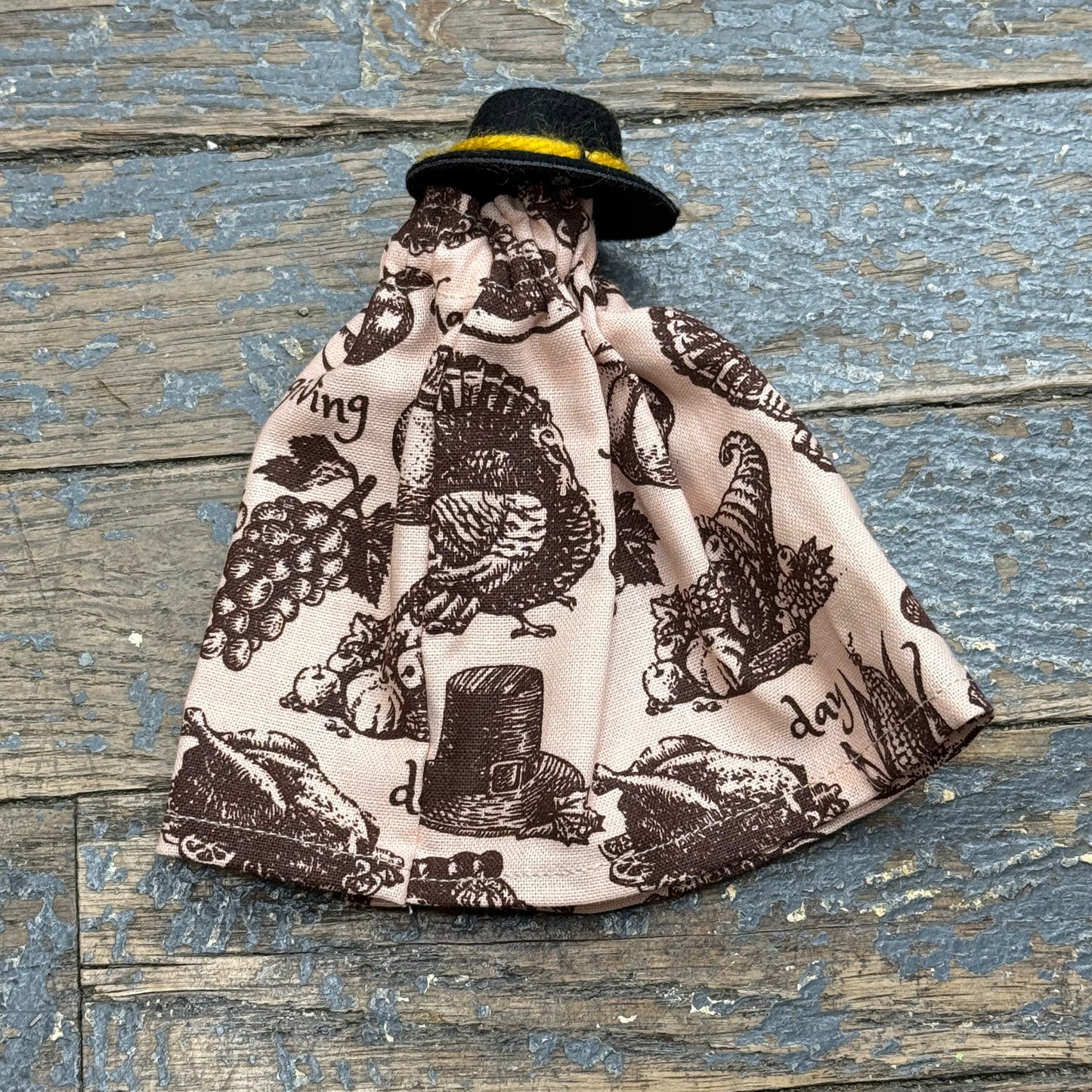 Goose Clothes 7" Complete Holiday Desk Goose Outfit Thanksgiving Turkey Shades