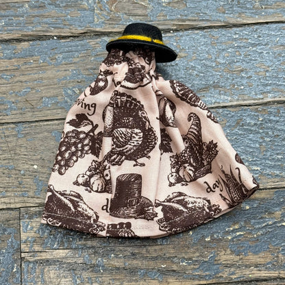 Goose Clothes 7" Complete Holiday Desk Goose Outfit Thanksgiving Turkey Shades