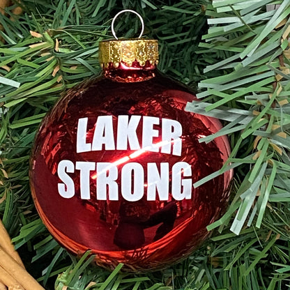 Holiday Christmas Tree Ornament Laker Strong Indian Lake Lakers 2023 Series