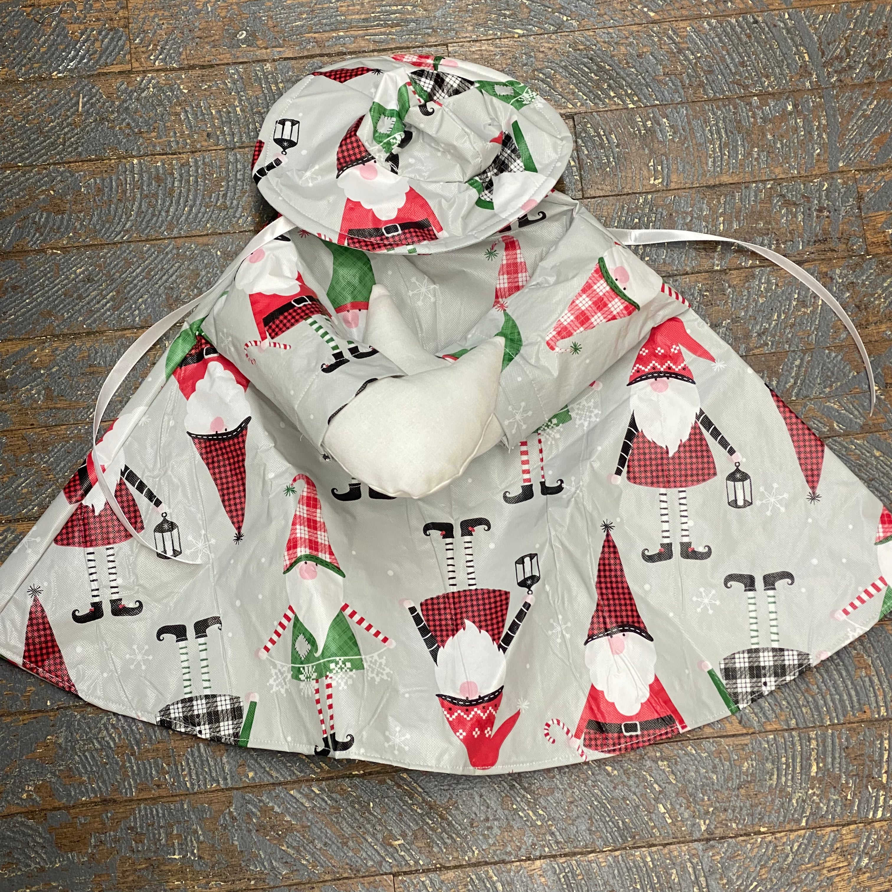 Goose Clothes Complete Holiday Goose Outfit Raincoat Santa Clause Dres ...