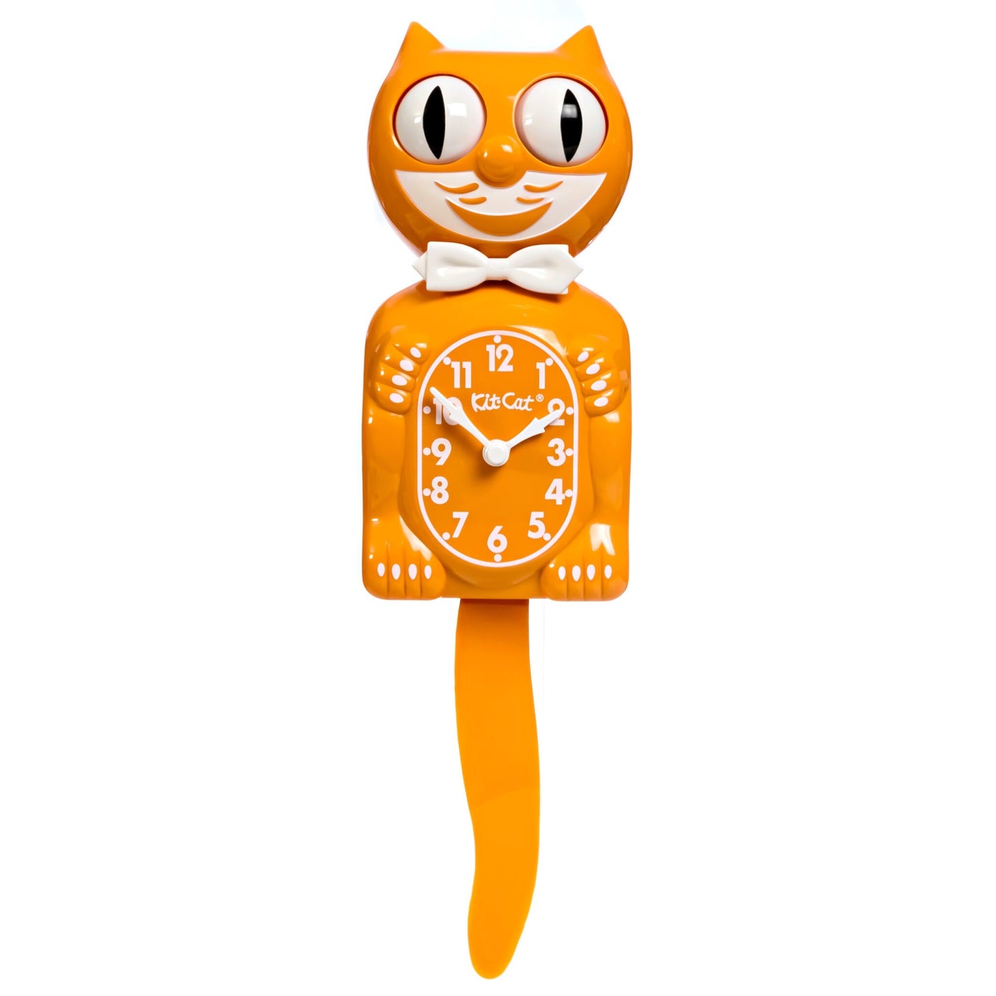 Festival Orange Kit-Cat Klock Cat Clock