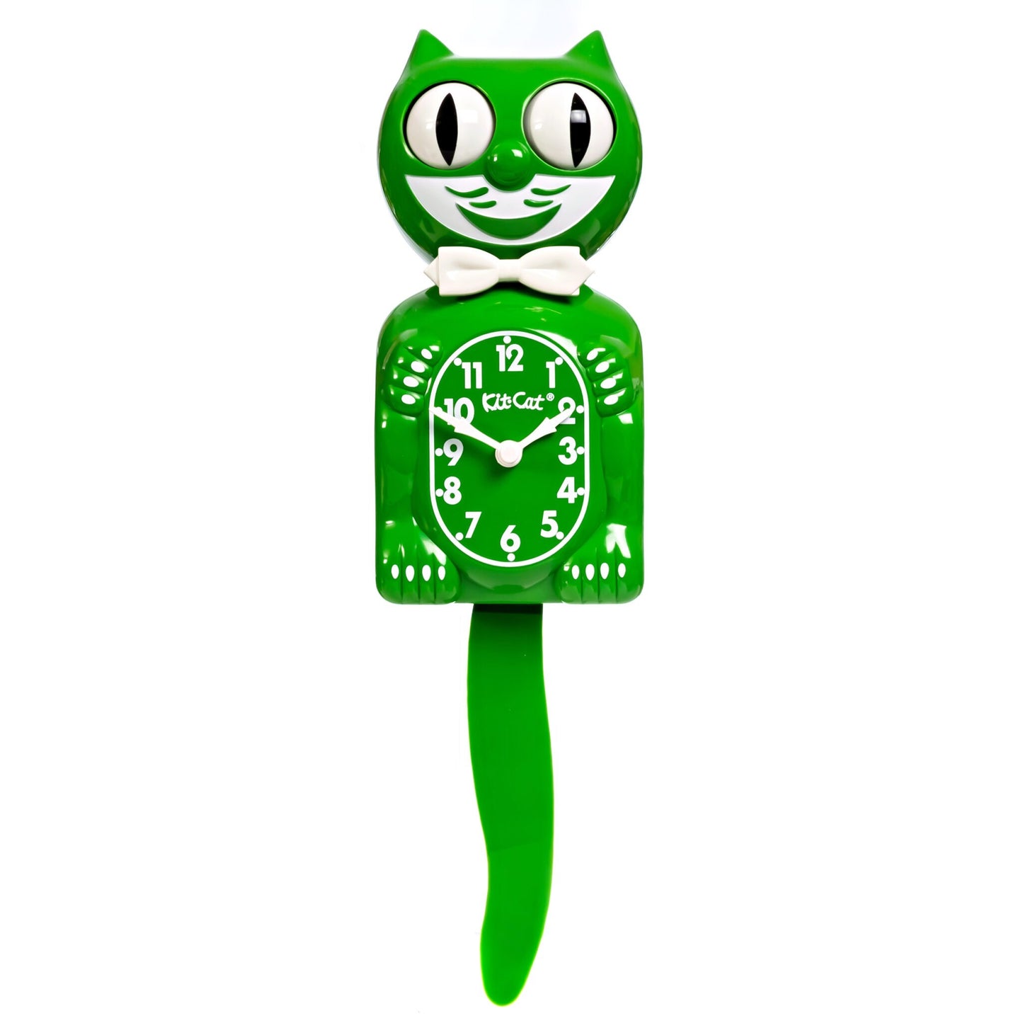 Classic Green Kit-Cat Klock Cat Clock