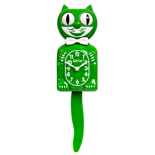 Classic Green Kit-Cat Klock Cat Clock