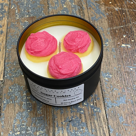 Sugar Cookie Sunshine Kisses Melt Bar Tin Candle