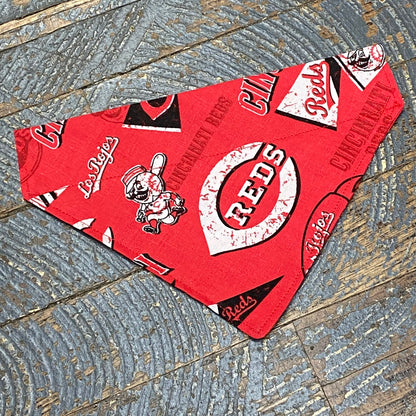 Cincinnati Reds MLB Baseball Dog Collar Pet Bandanna Neck Scarf Small