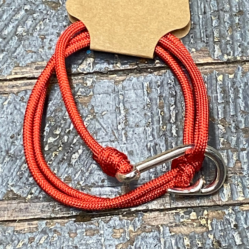 Fishing Lure Pro Joe's Baits Hope Hook Paracord Wrist Wrap Bracelet Re –  TheDepot.LakeviewOhio