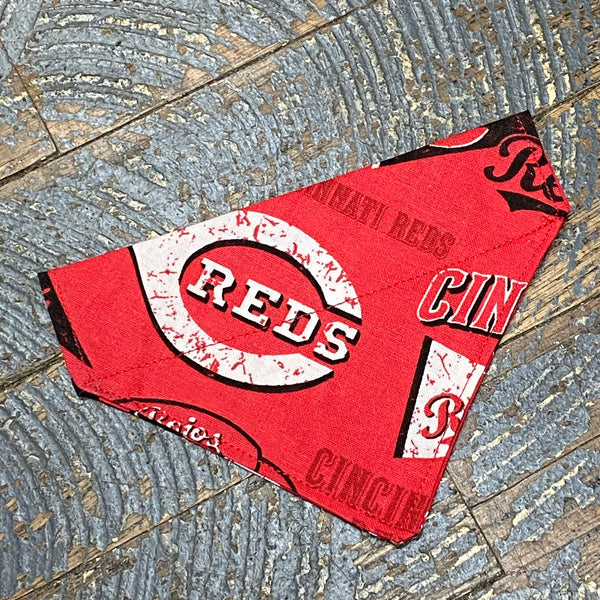 Cincinnati Reds MLB Baseball Dog Collar Pet Bandanna Neck Scarf XSmall