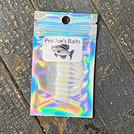 Fishing Lure Pro Joe's Baits Panfish Ball 1" Tail Assorted Colors