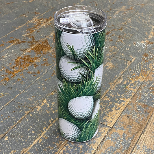 Golf Ball Tall Skinny Tumbler