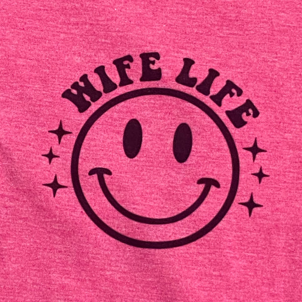 Wife Life Husbands Last Nerve Graphic Designer Short Sleeve T-Shirt