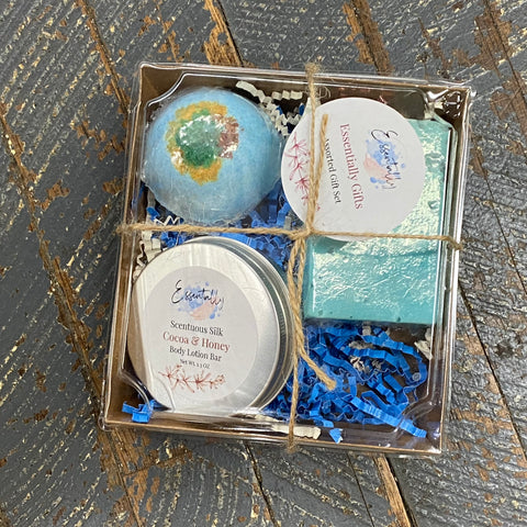 Essentially Gifts Bubbly Bath Bomb Soap Lotion Bar Set