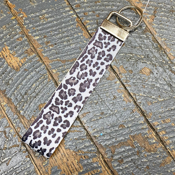 Key Chain Wrist Lanyard Animal Print Cheetah Leopard