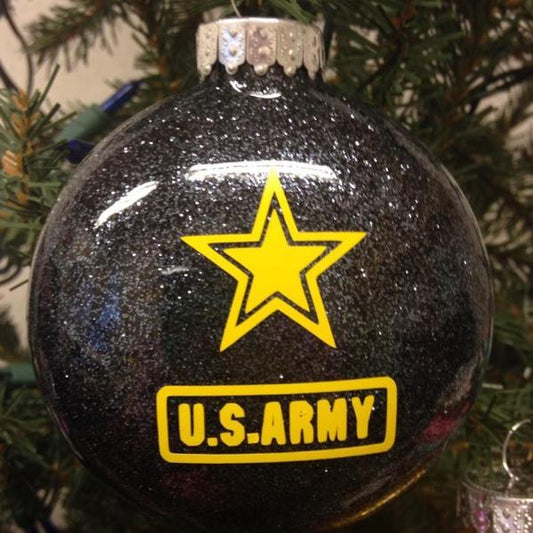 Holiday Christmas Tree Ornament Military Branch US Army