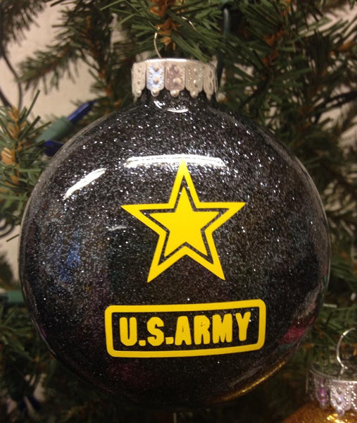 Holiday Christmas Tree Ornament Military Branch US Army