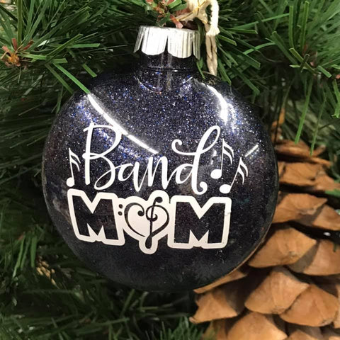 Holiday Christmas Tree Ornament Band Mom