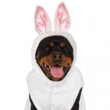 Rubies Pet Shop Boutique Big Dog Costume Easter Rabbit Bunnie Hoodie