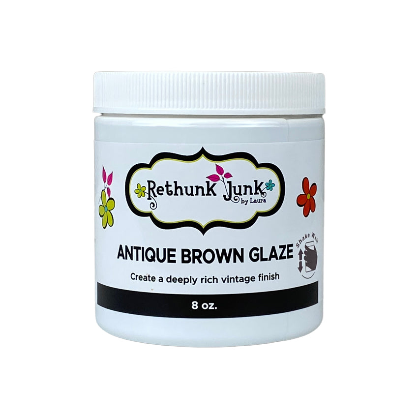 Rethunk Junk Resin Glaze Antique Brown