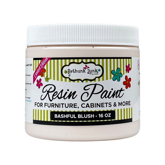 Rethunk Junk Resin Paint Colors Bashful Blush