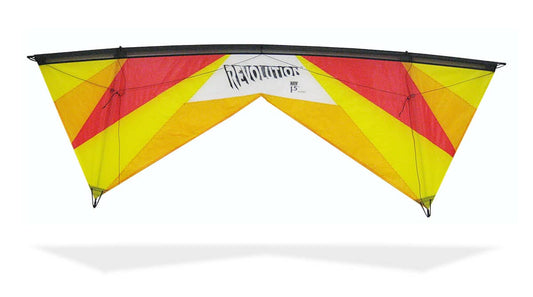 Revolution EXP Kite with Reflex Hot Red Yellow Orange