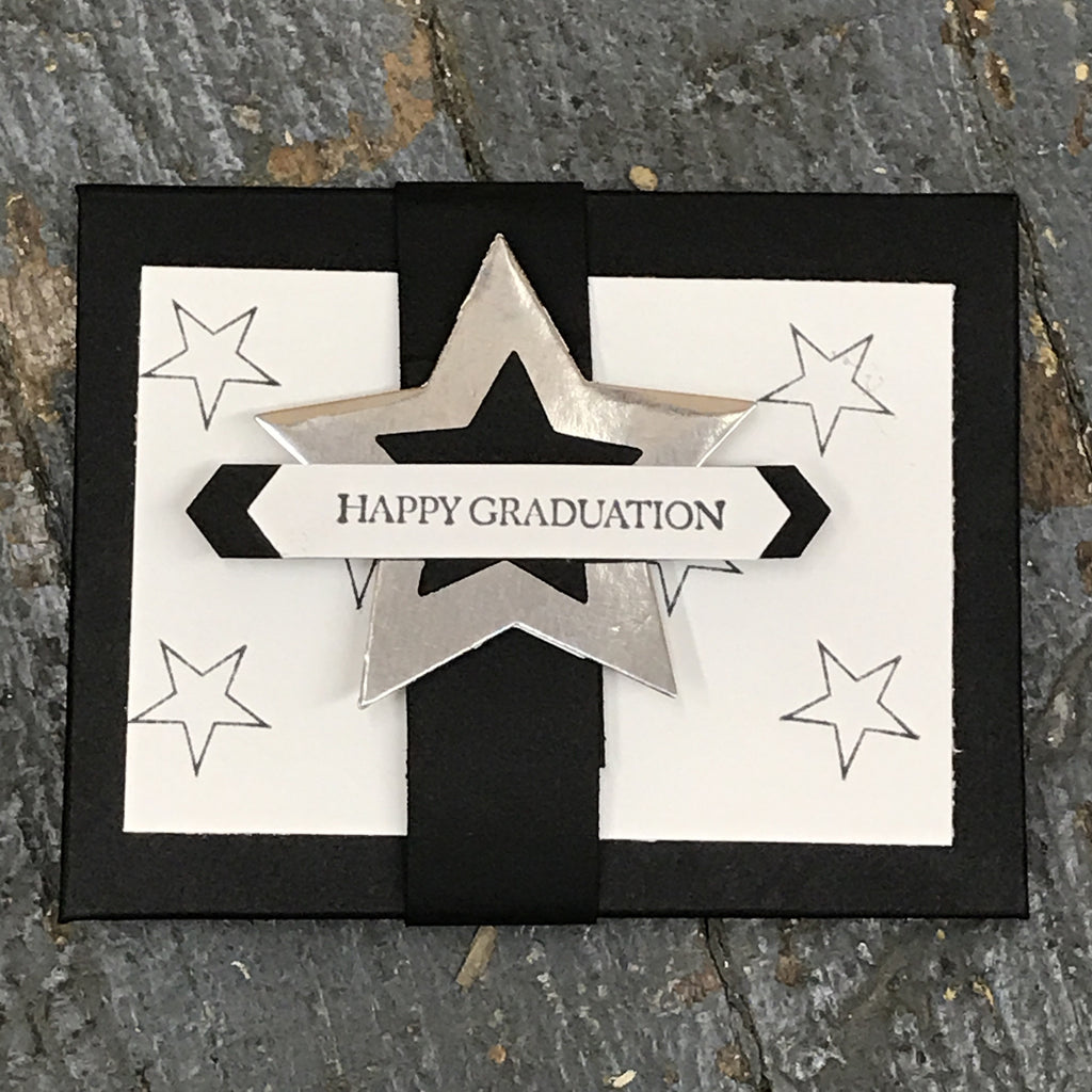 Graduation Gift Card Holder Handmade Stampin Up Greeting Card Envelope