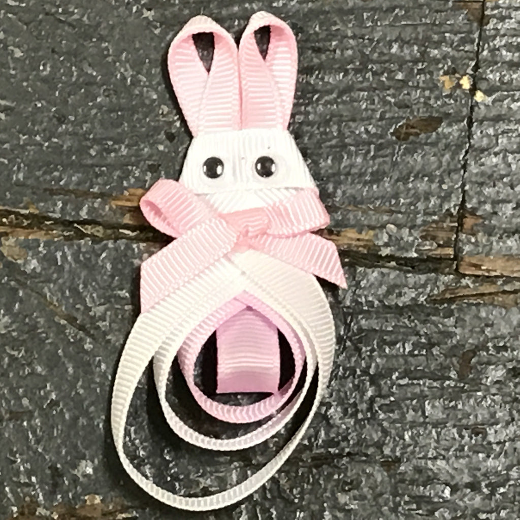 Hair Clip Ribbon Sculpture Headband Bow Holiday Spring Easter Bunny