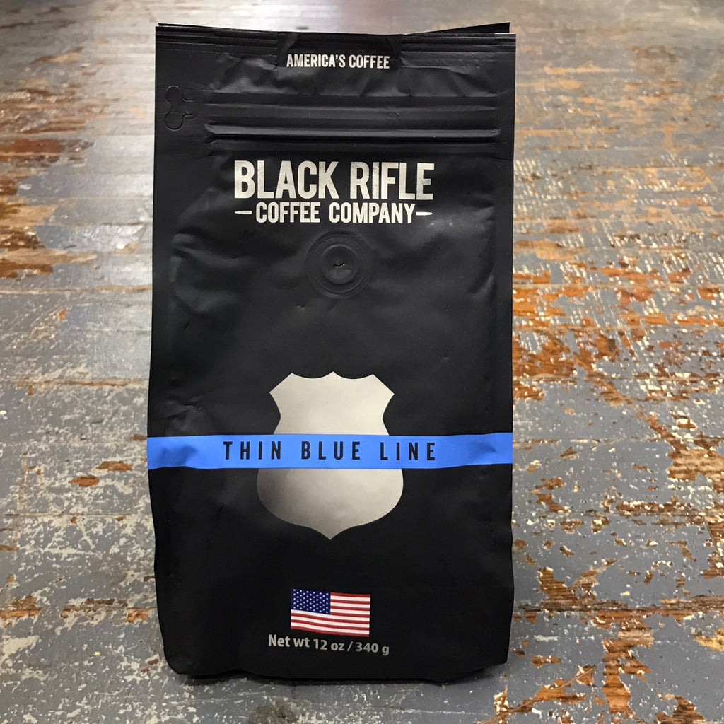 Black Rifle Thin Blue Line Medium Roast 12oz Ground Coffee