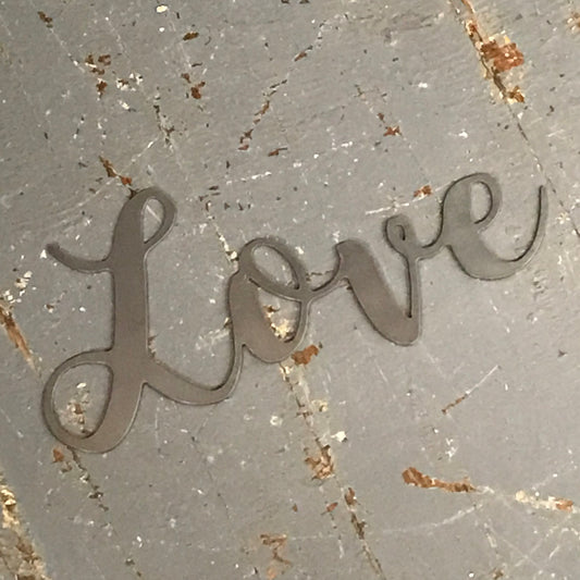 Love Word Metal Sign Wall Hanger 