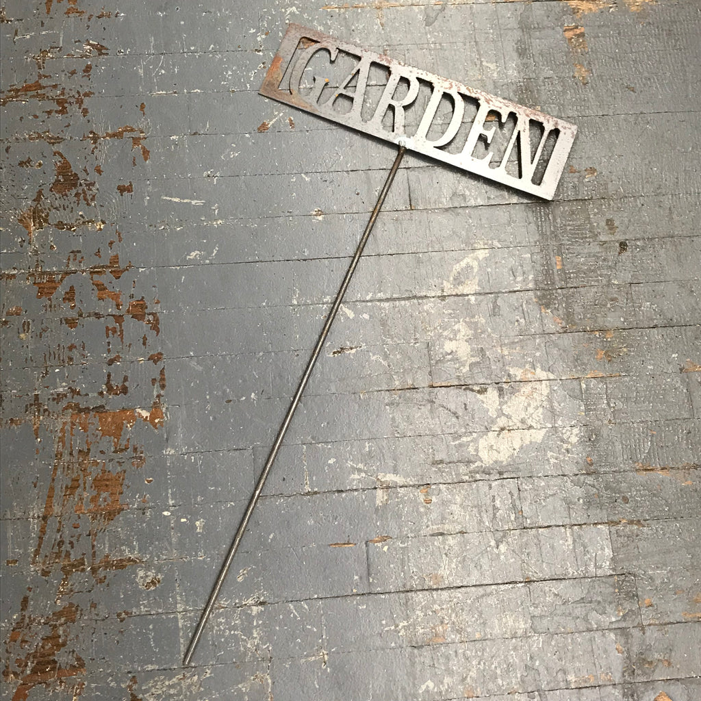 Metal Garden Stake Sign