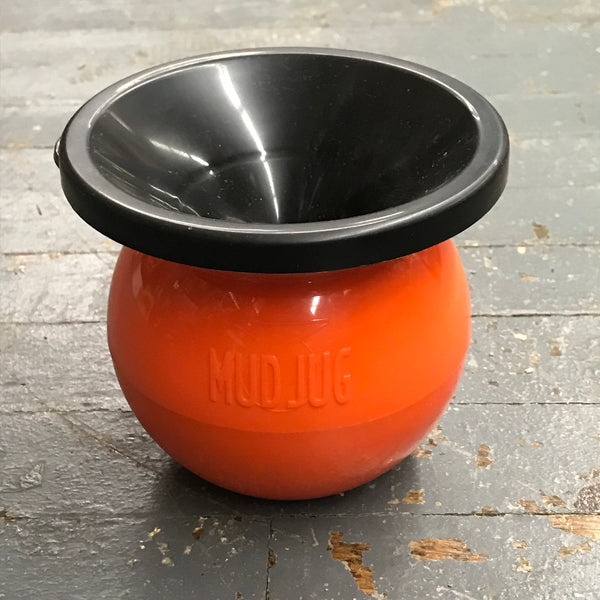 Classic Orange Smokeless Tobacco Portable Spittoon Mud Jug