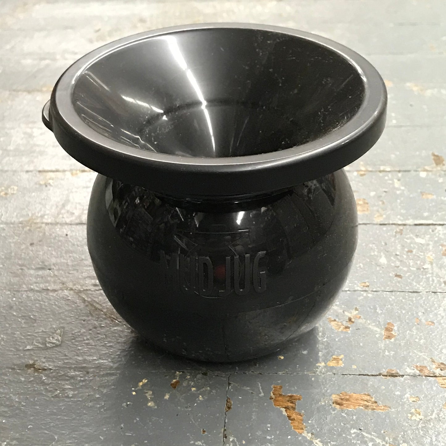 Classic Black Smokeless Tobacco Portable Spittoon Mud Jug