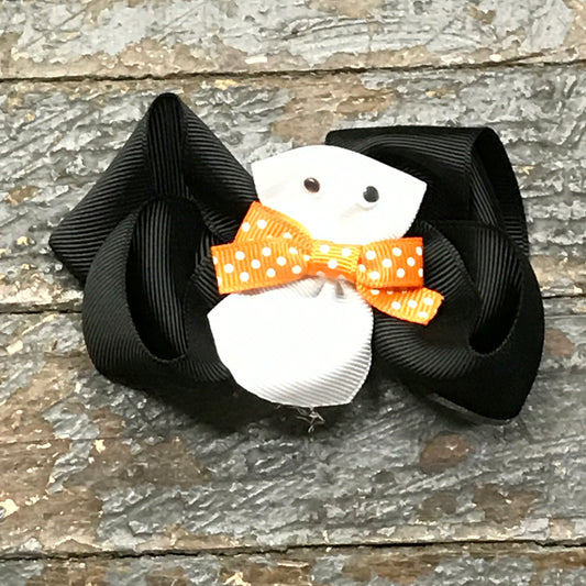 Hair Clip Ribbon Sculpture Headband Bow Holiday Halloween Ghost