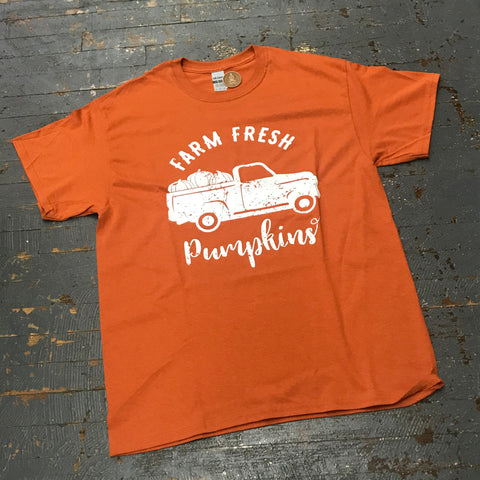Farm Fresh Pumpkins Graphic Designer Short Sleeve T-Shirt