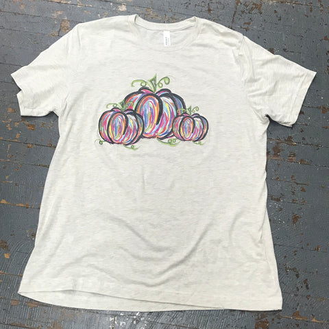 Pumpkin Patch Graphic Designer Short Sleeve T-Shirt