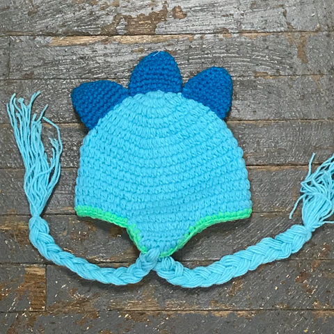 Crocheted Youth Toddler Child Winter Hat Dinosaur
