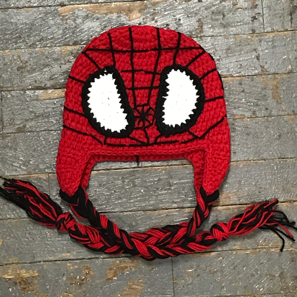 Crocheted Youth Toddler Child Winter Hat Spiderman
