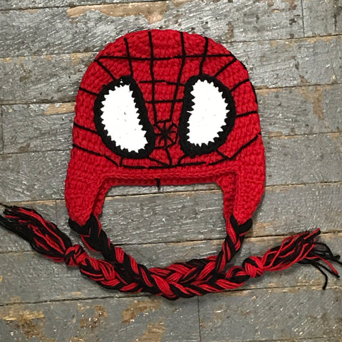Crocheted Youth Toddler Child Winter Hat Spiderman