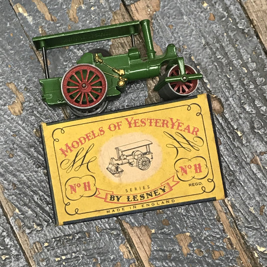 Models of YesterYear by Lesney No 11 Steam Roller Matchbox Toy Car