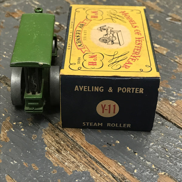 Models of YesterYear by Lesney No 11 Steam Roller Matchbox Toy Car
