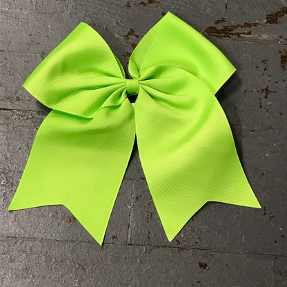 Hair Clip Ribbon Headband Cheer Team Spirit Big JoJo Bow Green