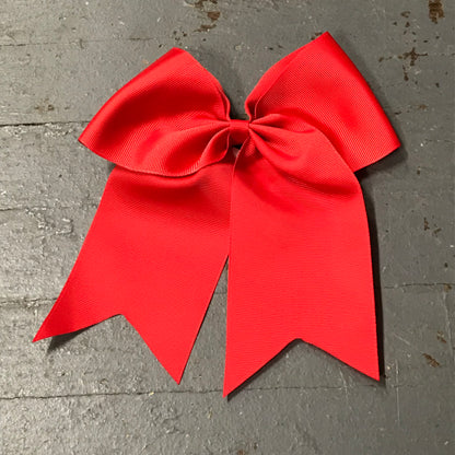 Hair Clip Ribbon Headband Cheer Team Spirit Big JoJo Bow Red